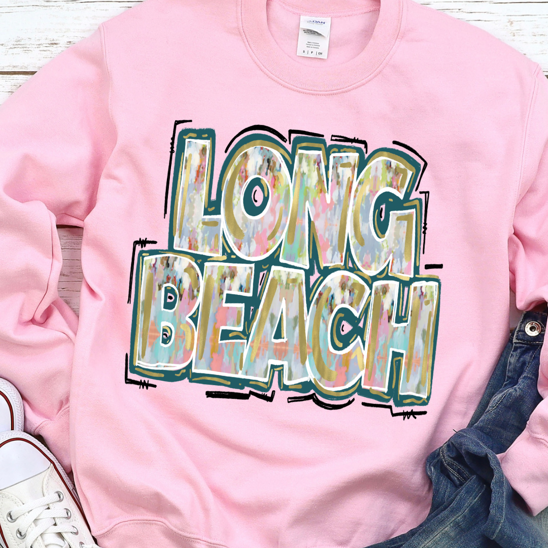 Long Beach - Watercolor