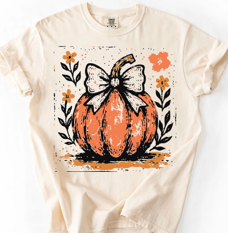 Floral Pumpkin