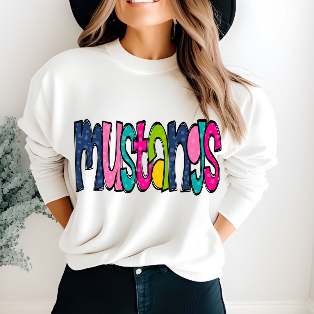 Mustangs Colorful