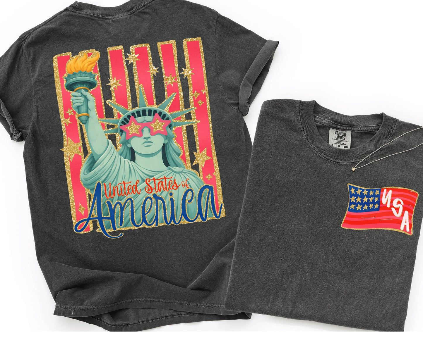 Statue of Liberty Stripes USA