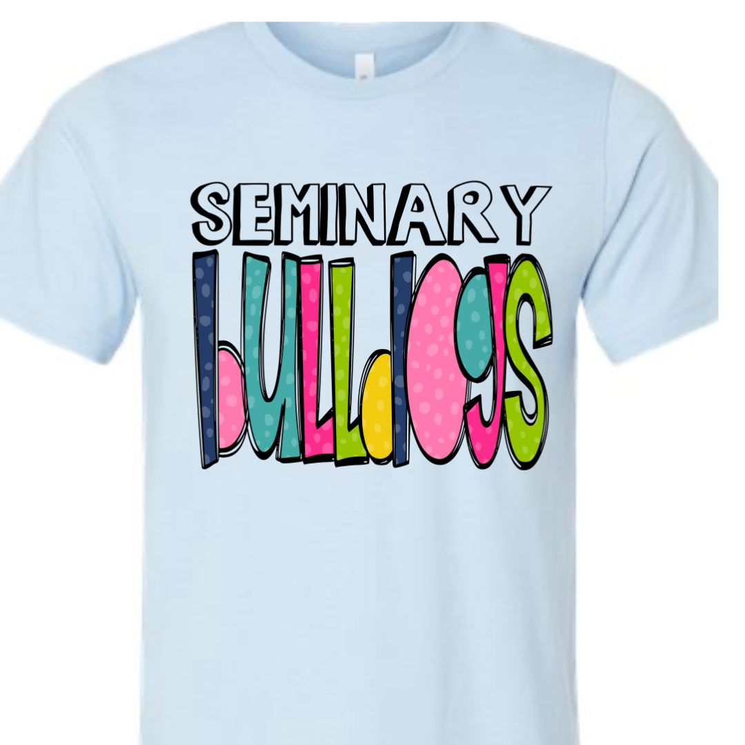 Seminary Bulldogs Colorful
