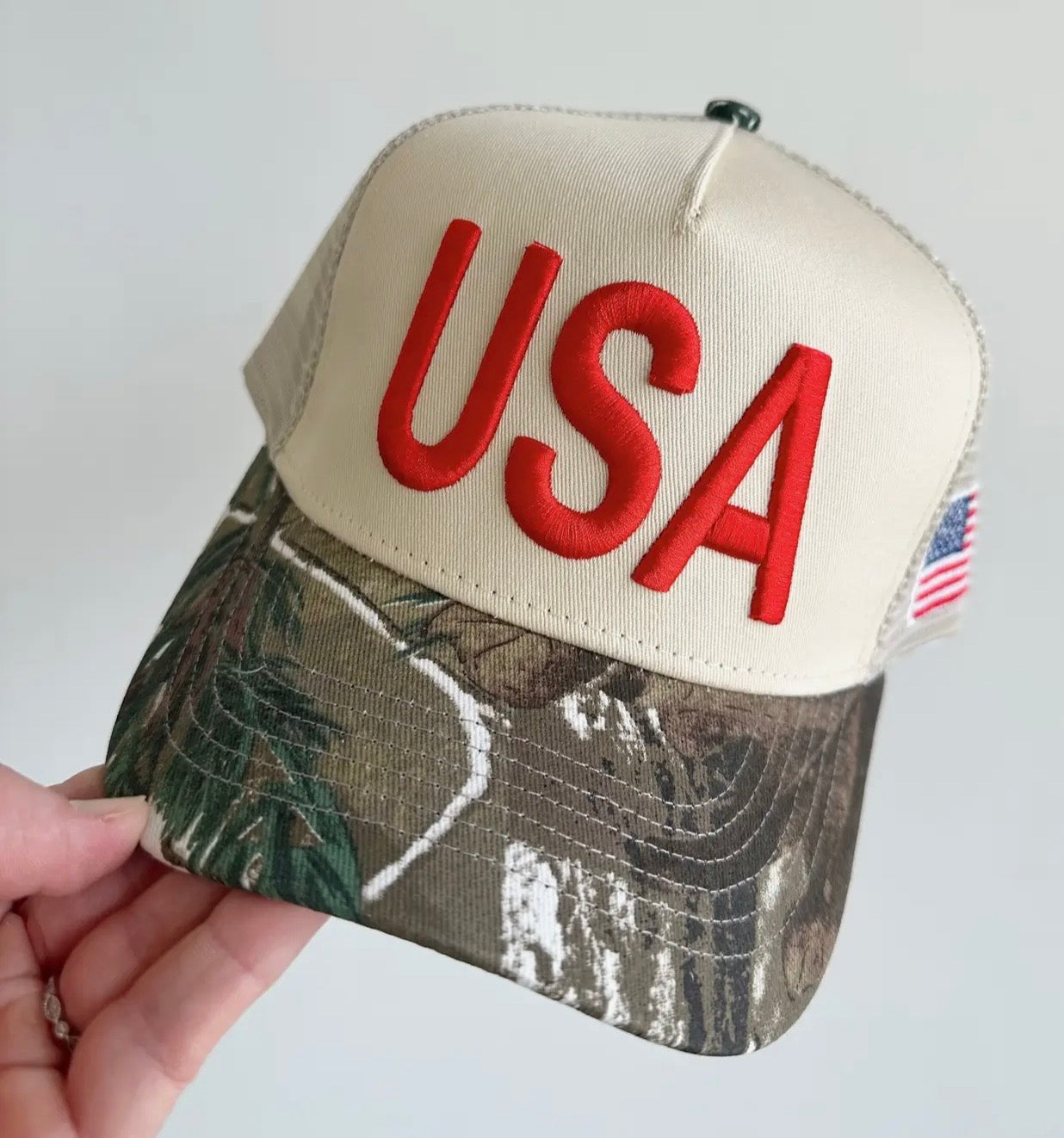USA Camo Trucker Hat