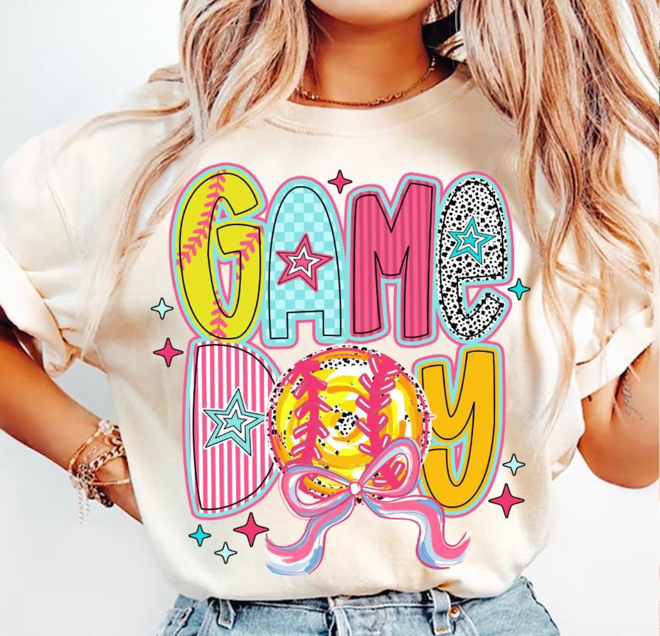 Game Day (Softball) Whimsical Coquette