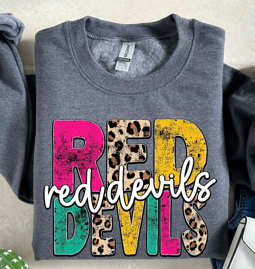 Red Devils (Multicolor & Leopard)