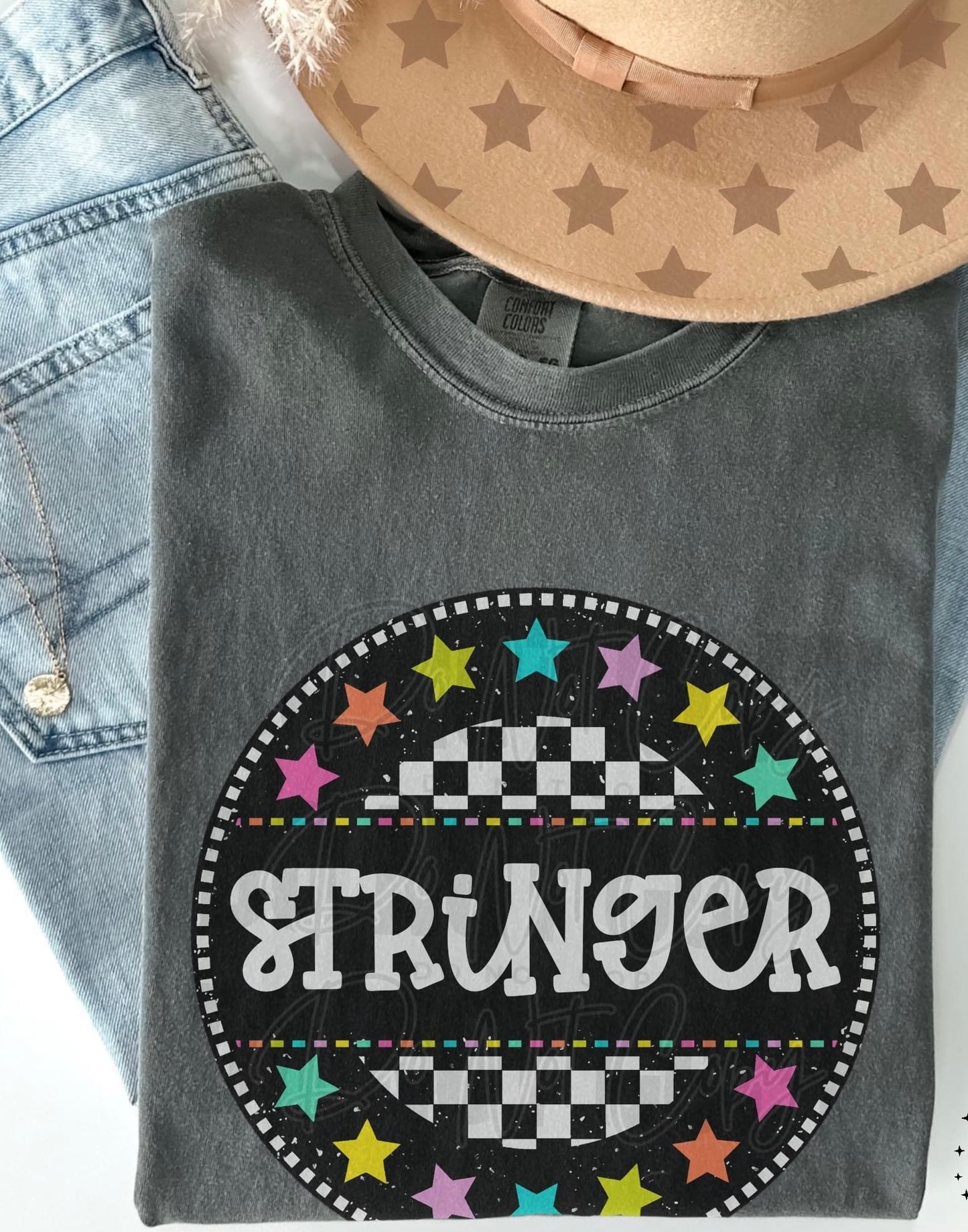Stringer Checkered Stars