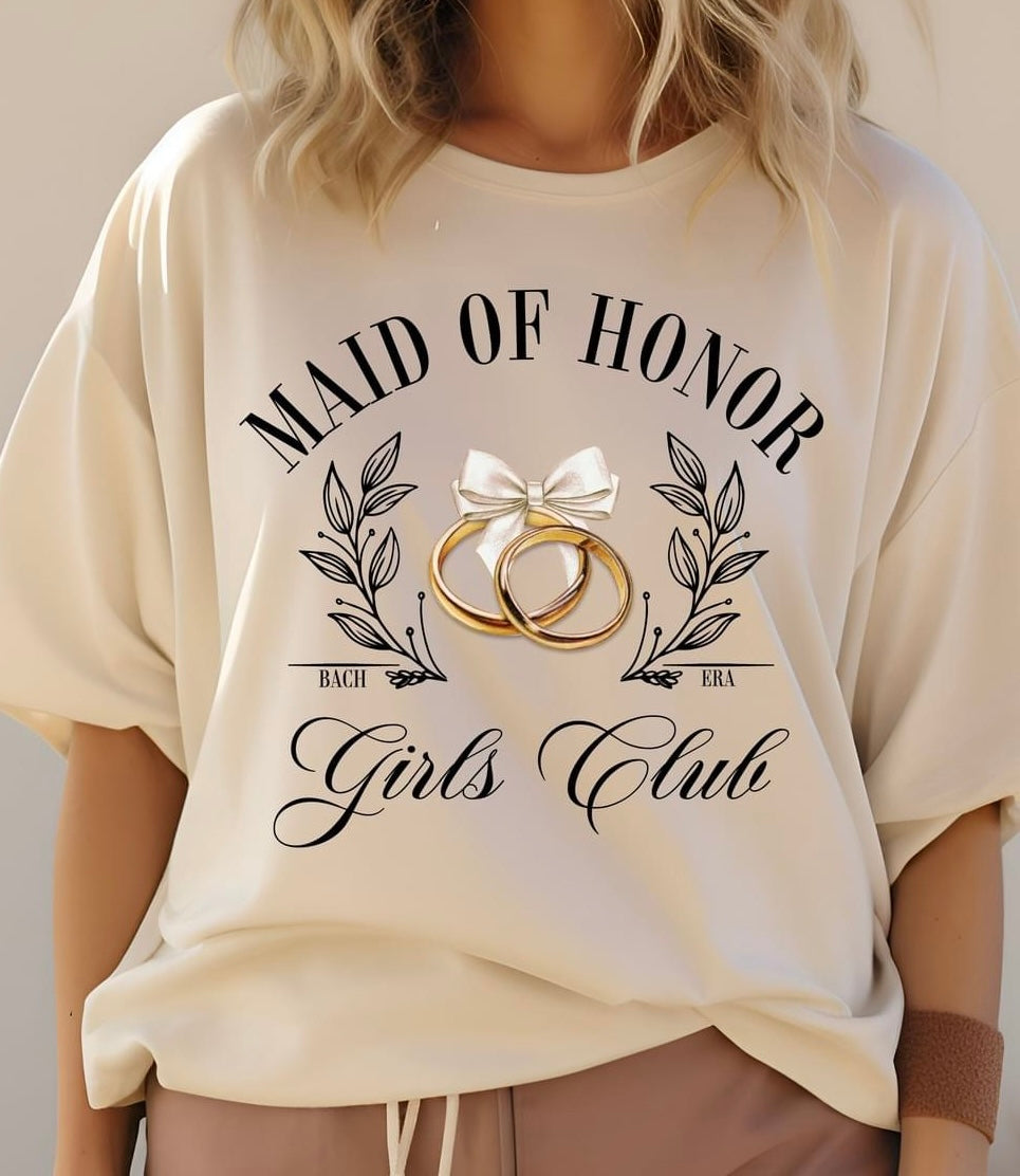 Bride - Maid of Honor - Bridesmaid