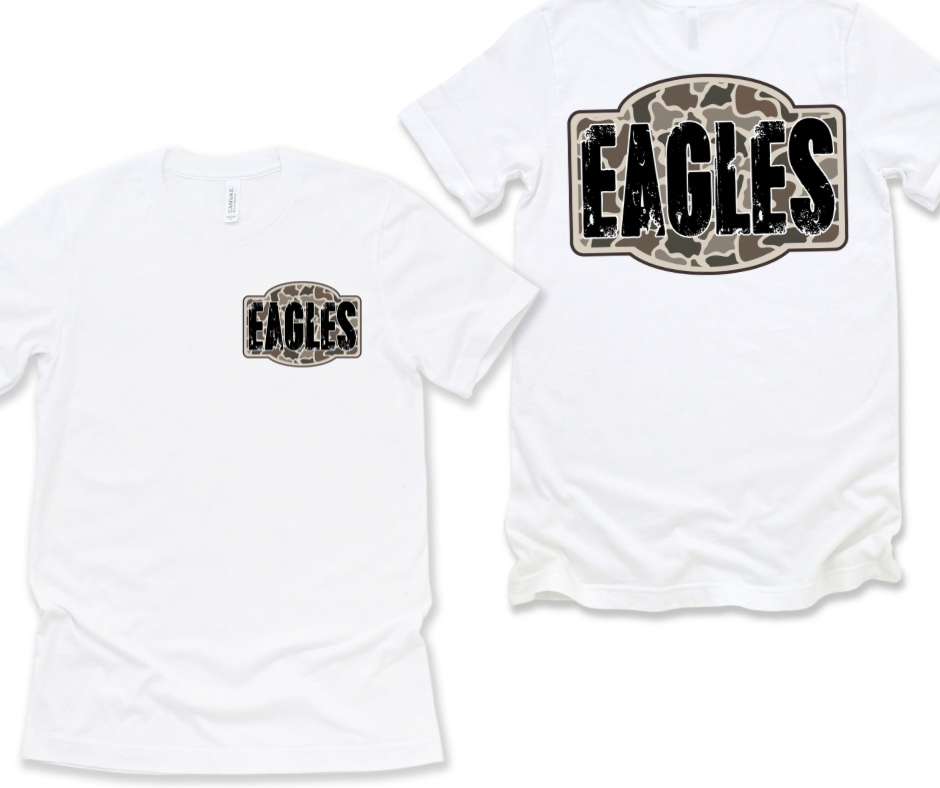 Eagles - Camo (Front & Back)