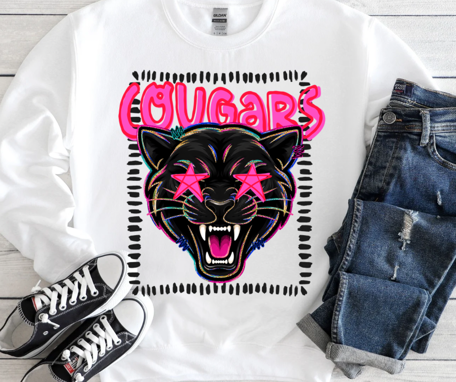 Preppy Cougars (Black)