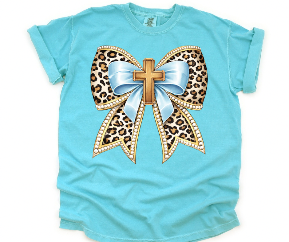 Leopard Easter Bow
