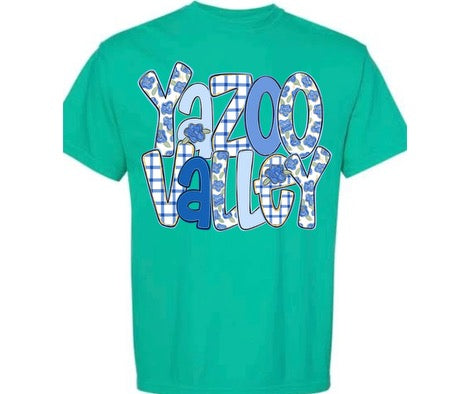 Yazoo Valley Blue Floral