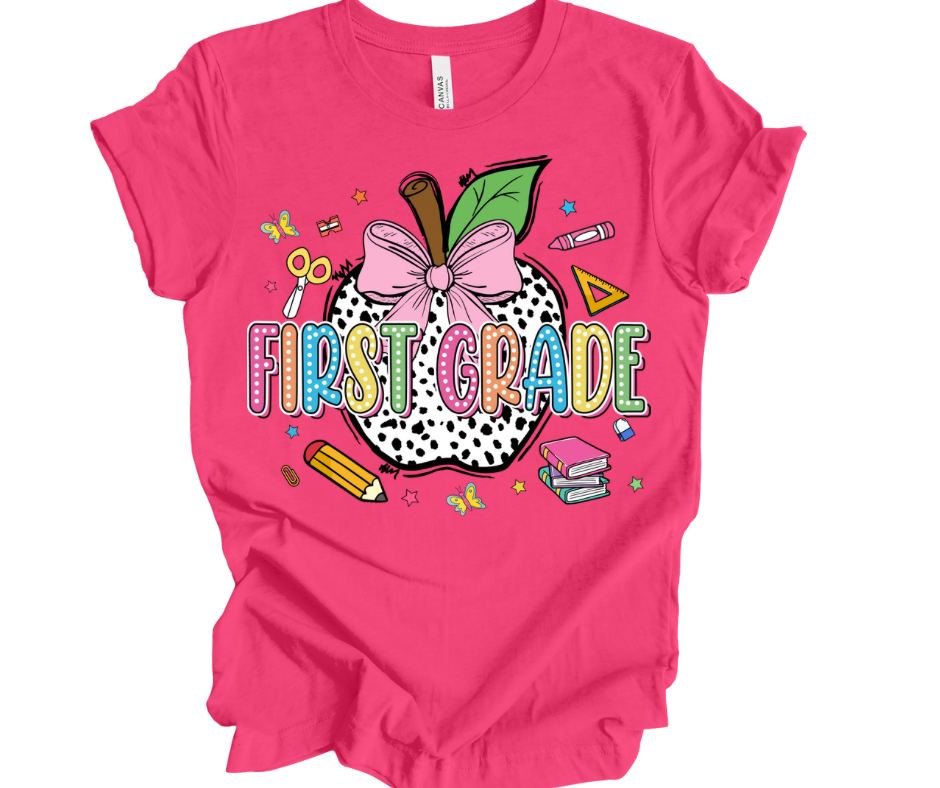 First Grade Dalmation Apple