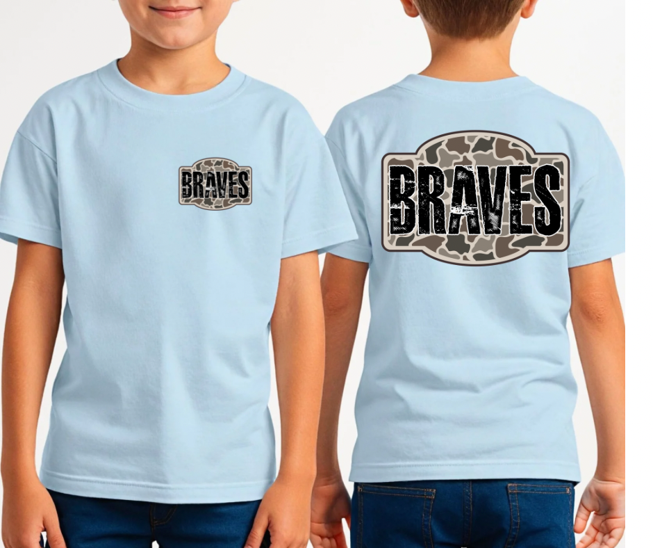 Braves - Camo (Front & Back)
