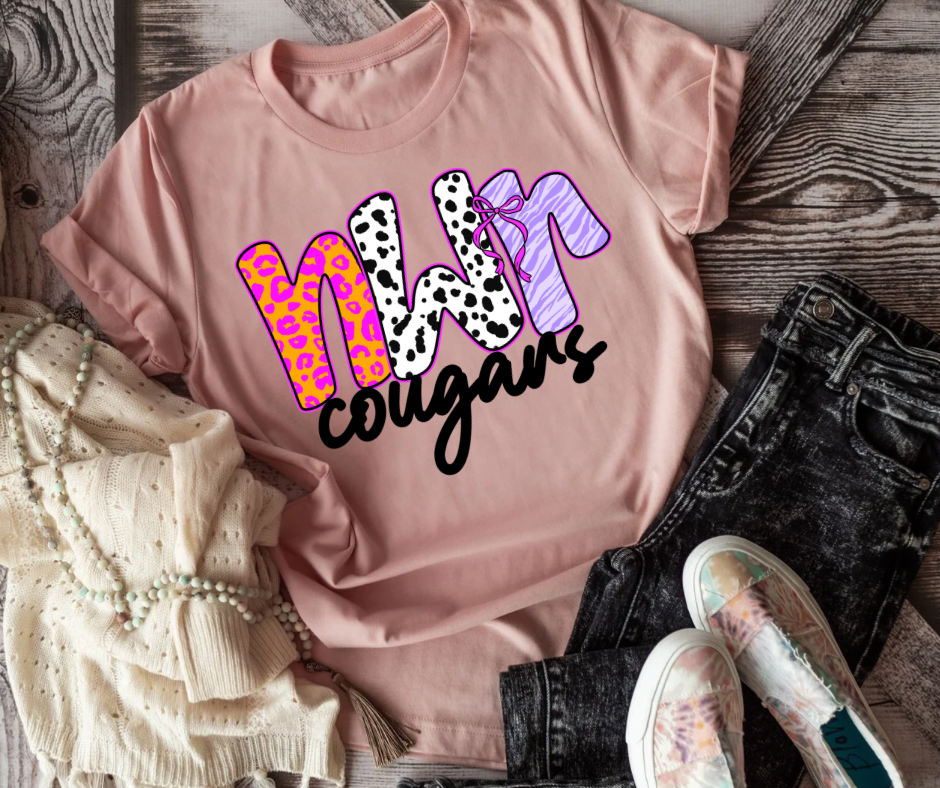NWR Cougars w/ Bow (Bright Safari)