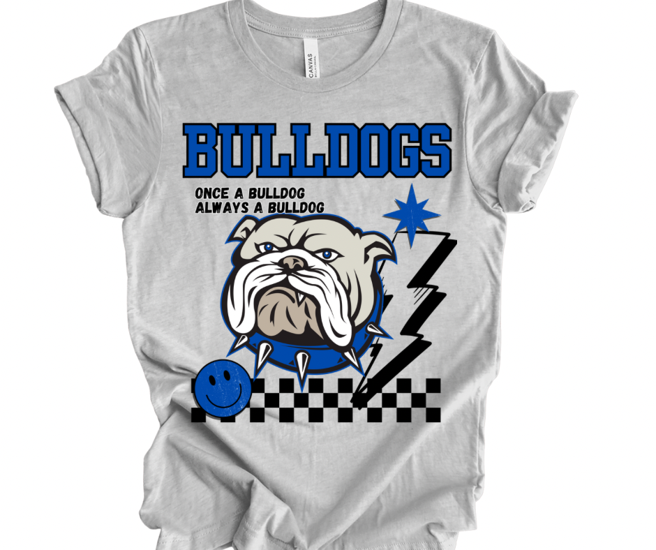 Once a Bulldog (Blue)