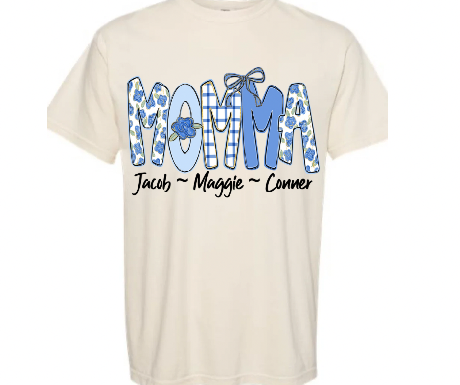 MOMMA - Pretty in Blue