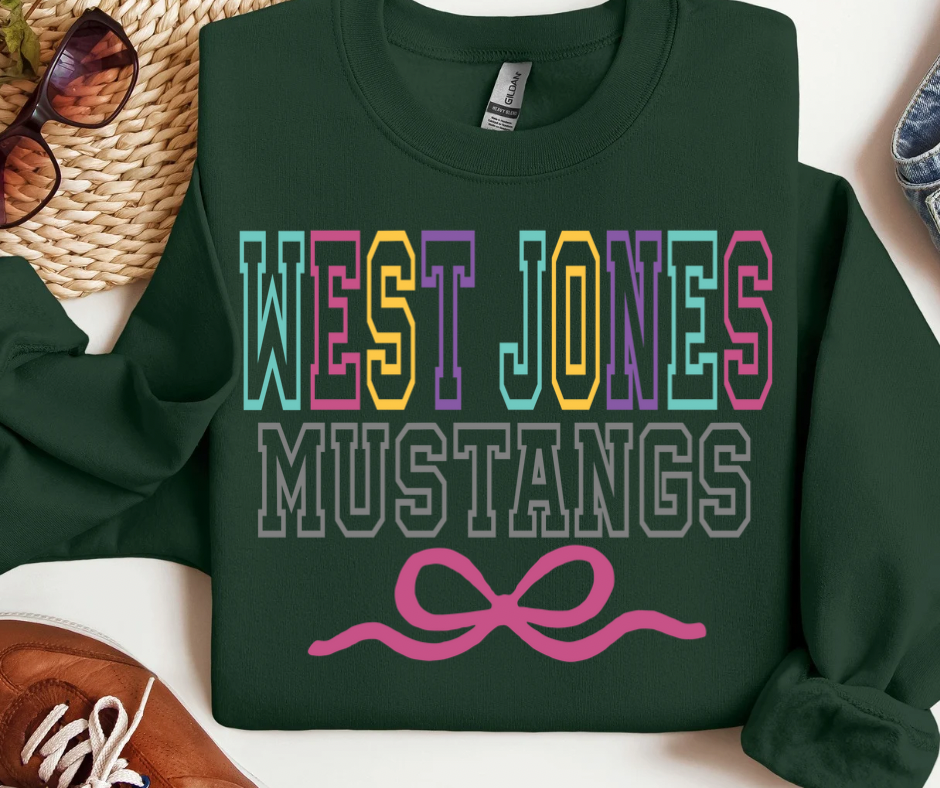 West Jones Mustangs Bow