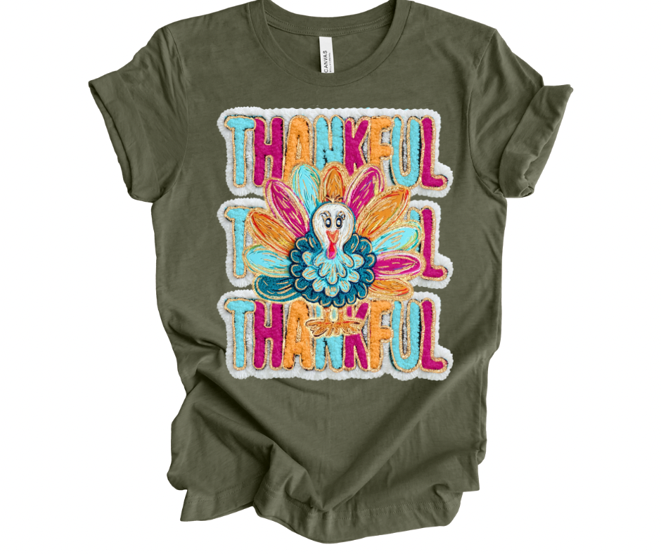 Thankful Turkey (*FAUX YARN*)