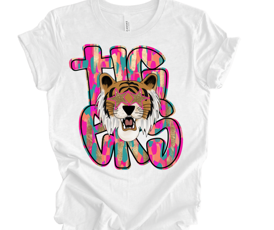 Painted Preppy Tigers