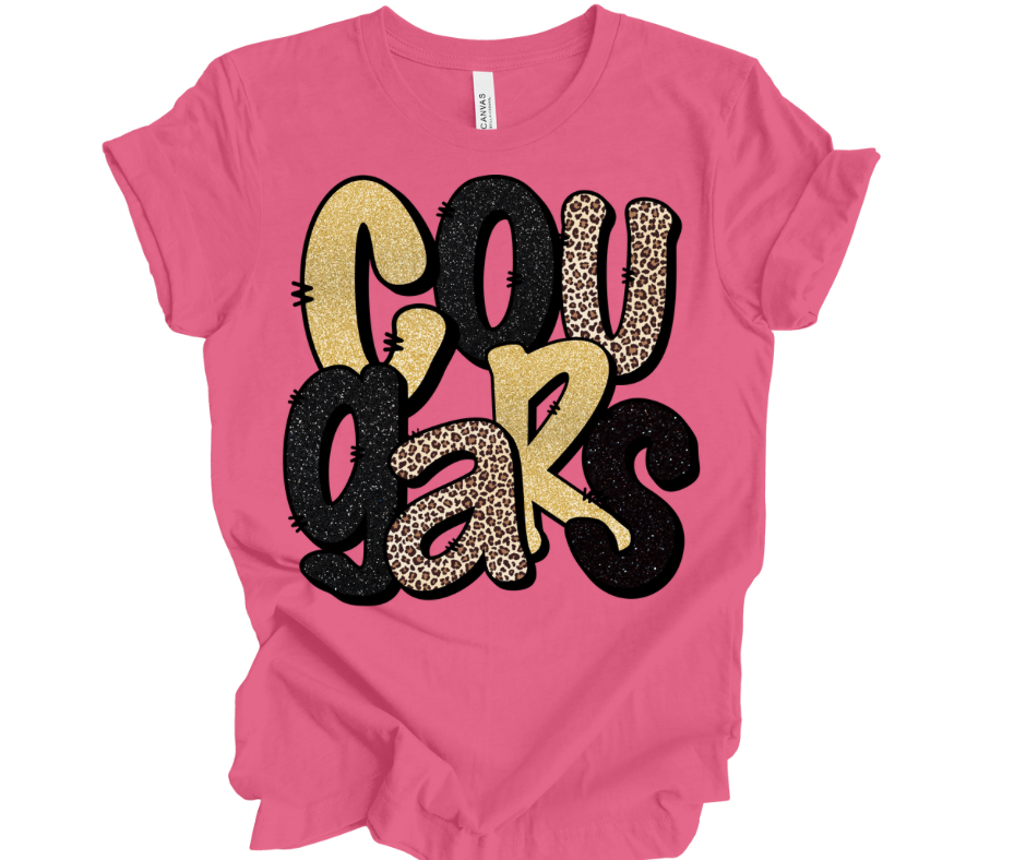 Cougars (Leopard & Faux Glitter)