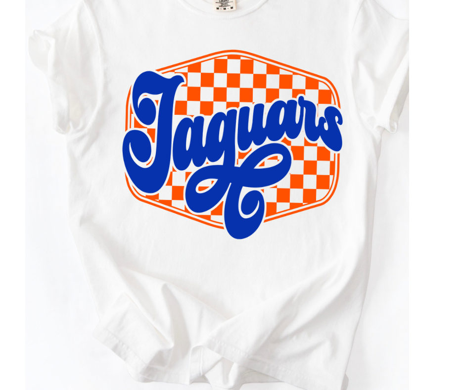Retro Jaguars Checkered