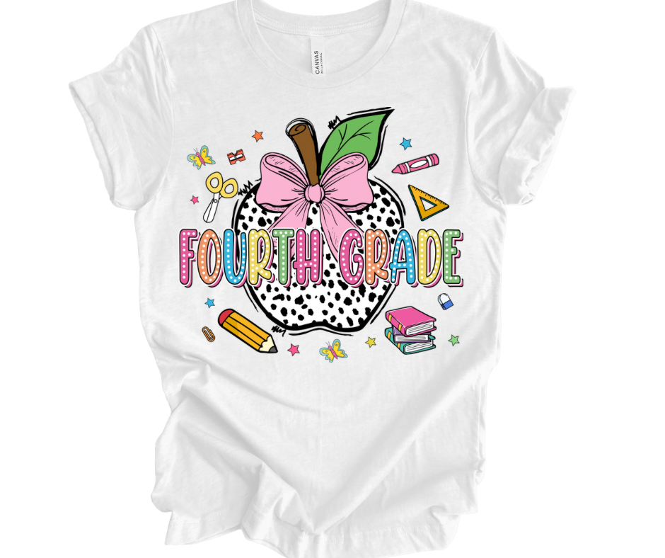 Fourth Grade Dalmation Apple