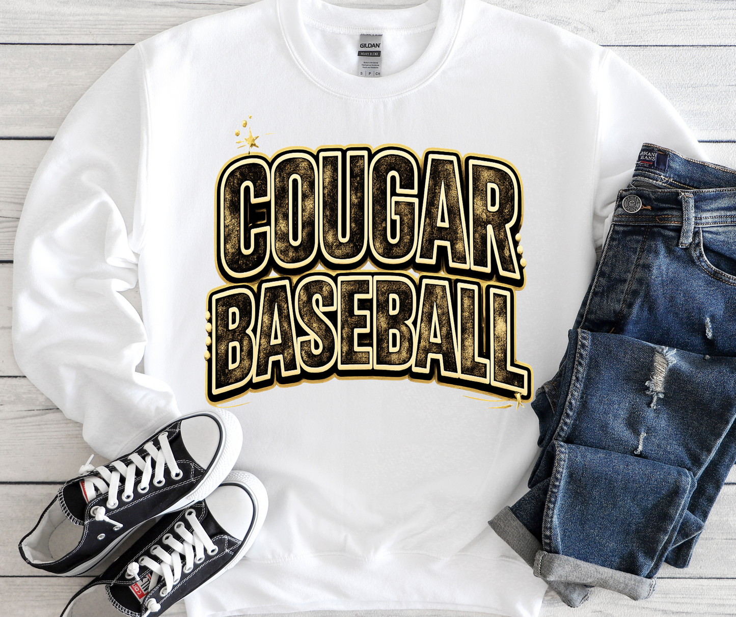 COUGAR BASEBALL Painted)