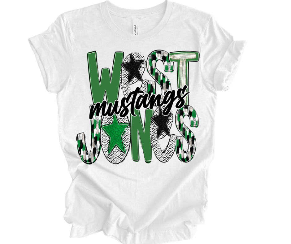 West Jones Mustangs (Poppy)