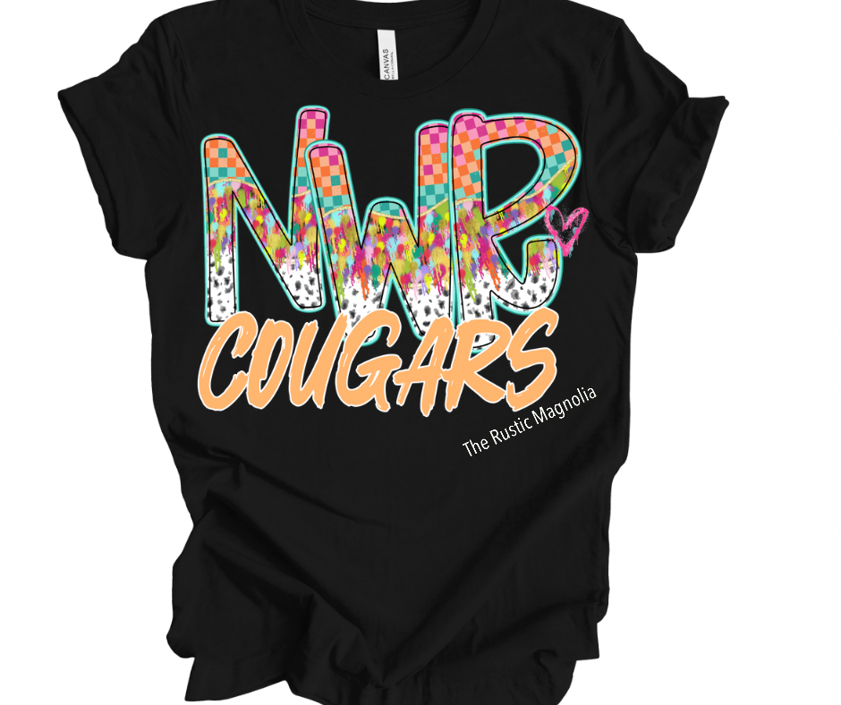 NWR Cougars Preppy Painted