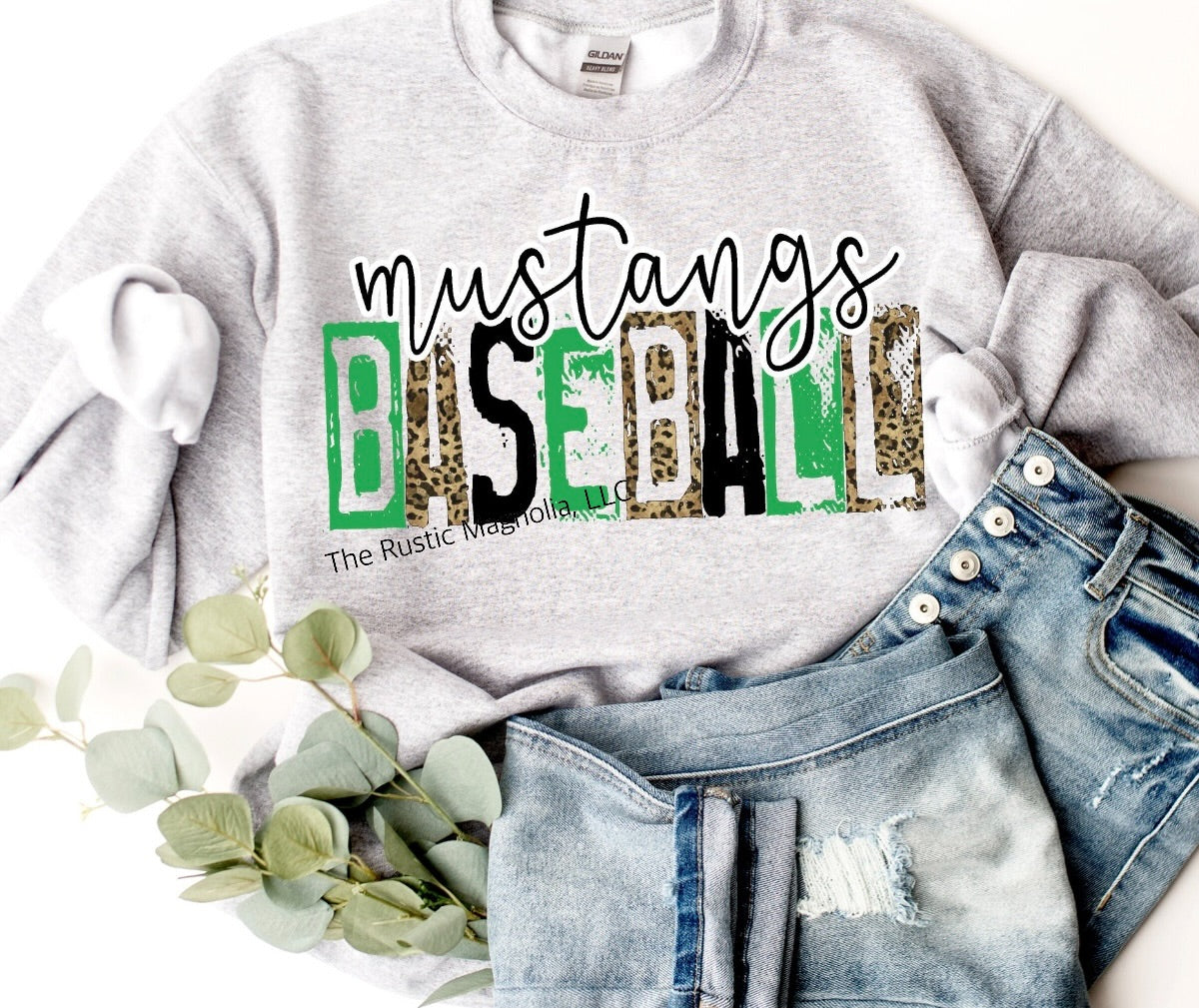 Mustangs Baseball Sweatshirt