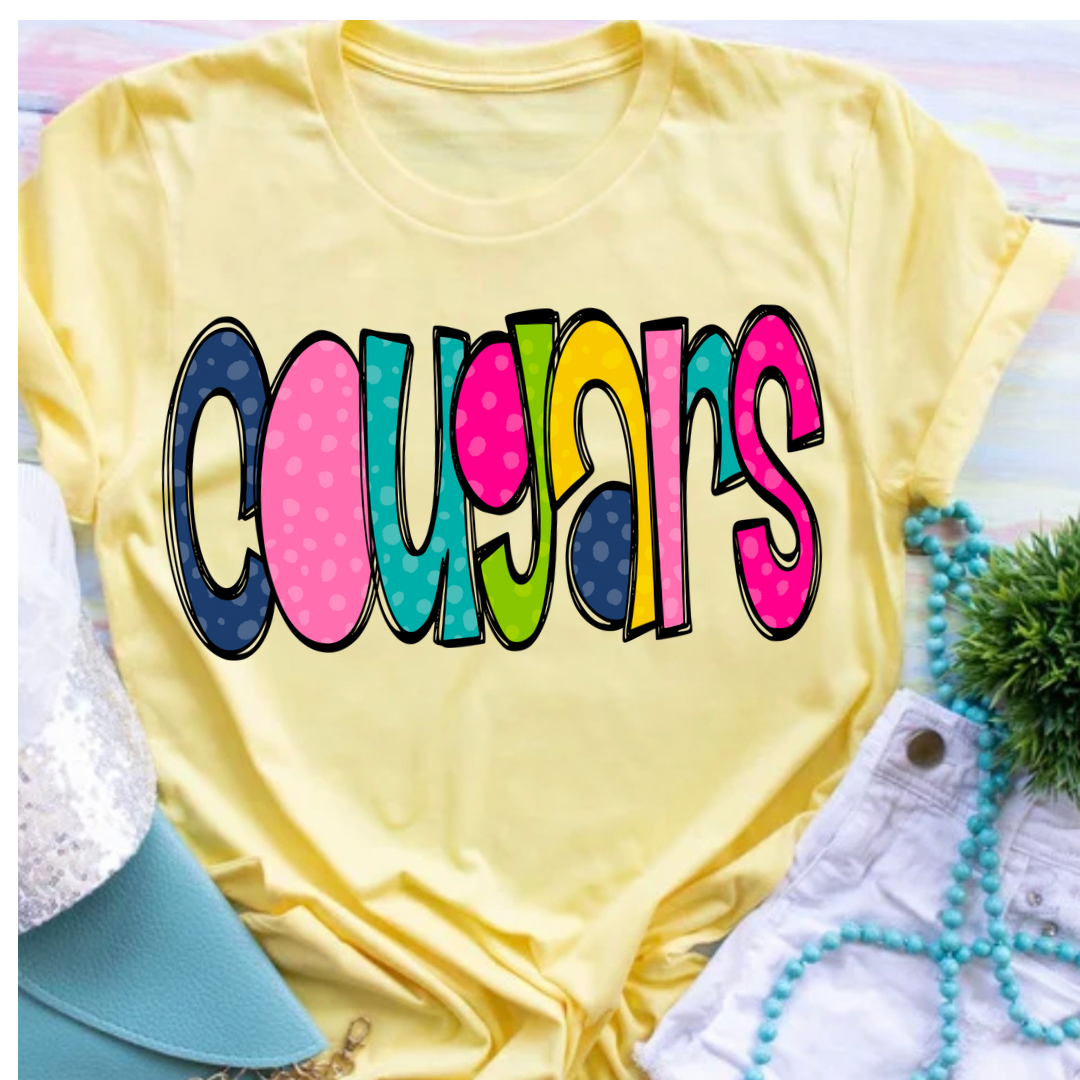 Cougars Colorful