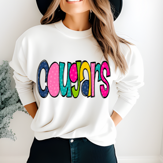Cougars Colorful