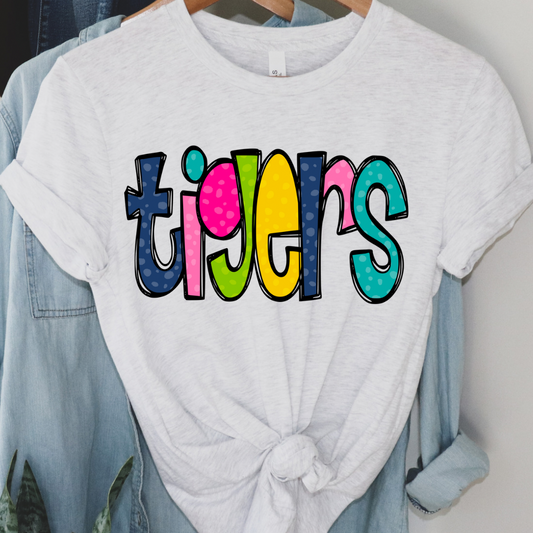 Tigers Colorful