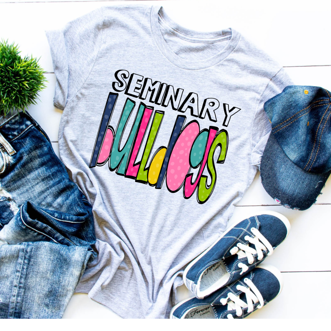 Seminary Bulldogs Colorful