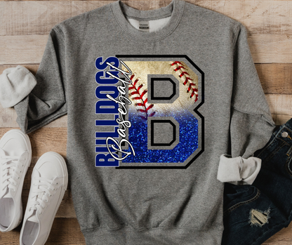 Bulldogs Baseball Sweatshirt