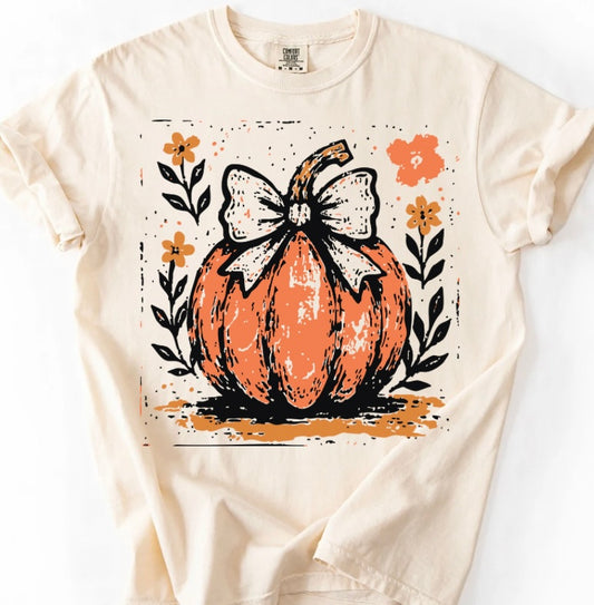 Floral Pumpkin