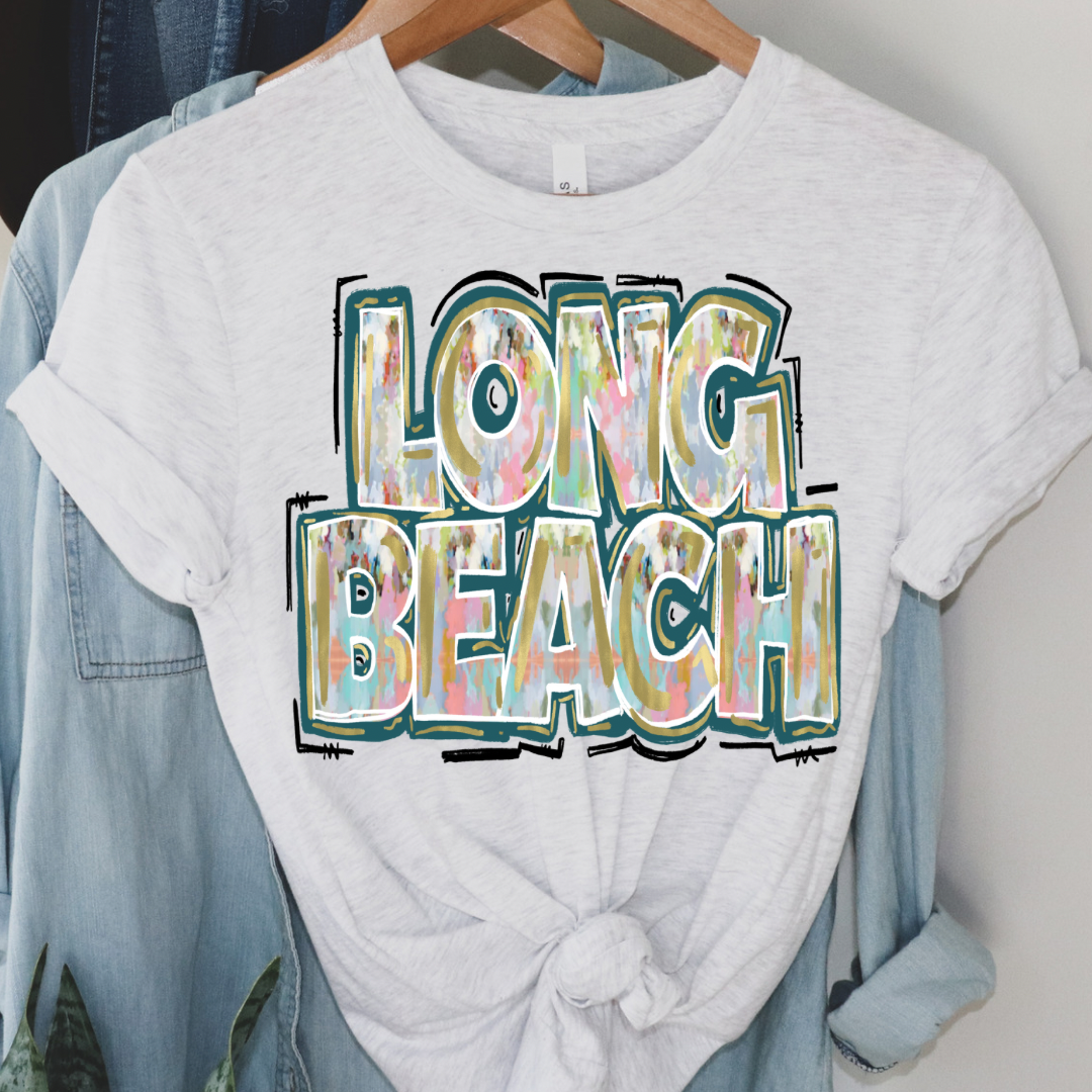 Long Beach - Watercolor