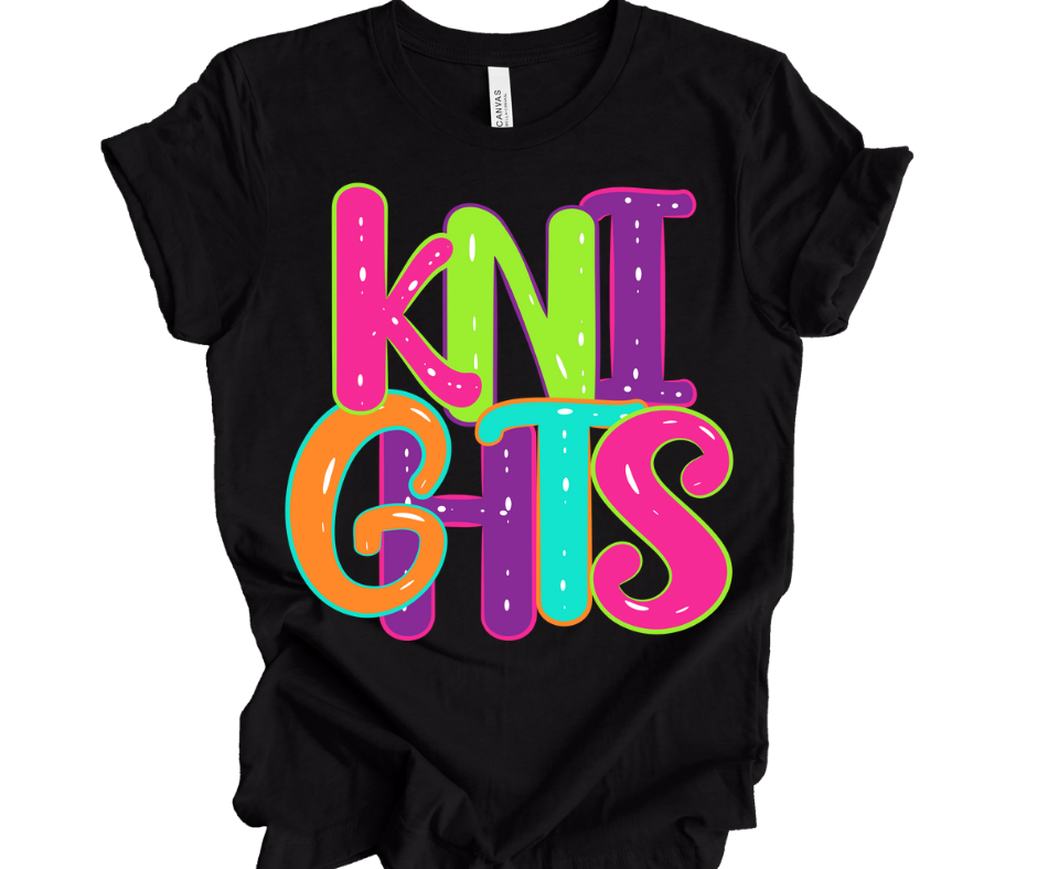 Knights -Groovy Multicolor
