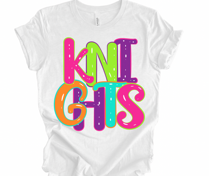 Knights -Groovy Multicolor