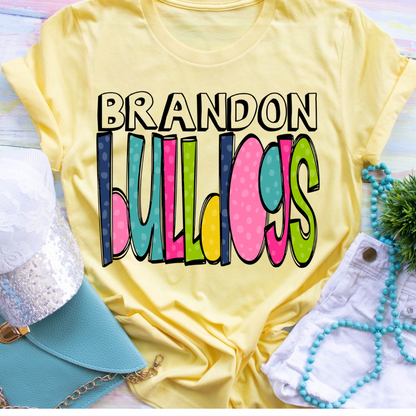 Brandon Bulldogs Colorful