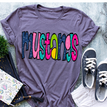 Mustangs Colorful