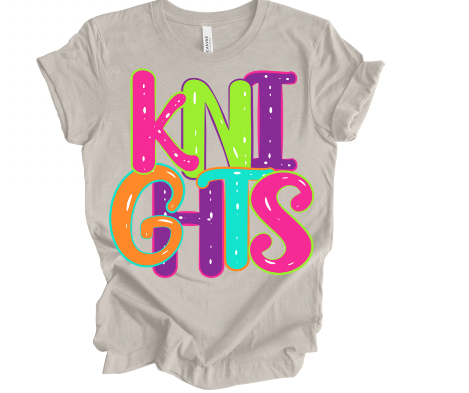 Knights -Groovy Multicolor