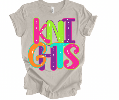 Knights -Groovy Multicolor