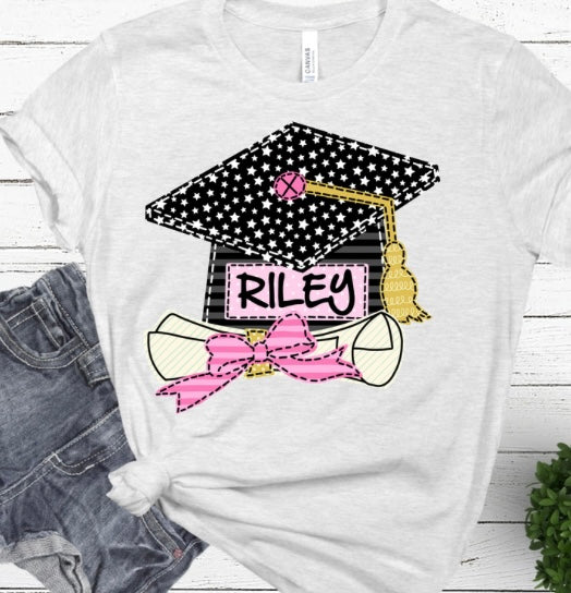 Graduation Cap w/ Diploma