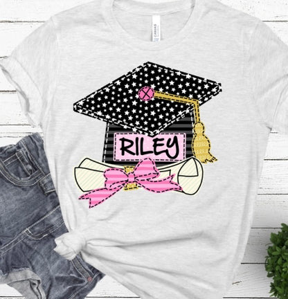 Graduation Cap w/ Diploma