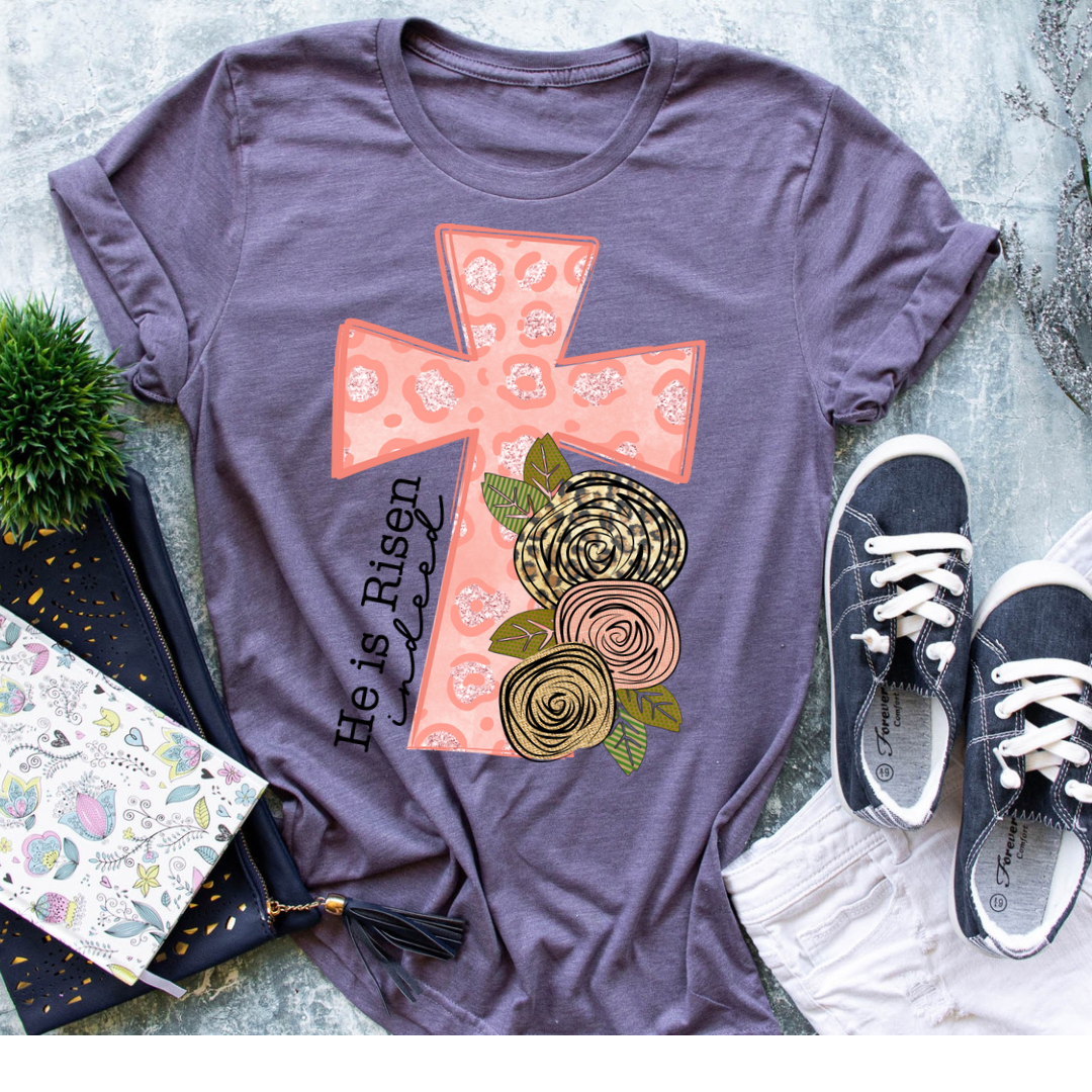 Leopard Cross - He is Risen Indeed