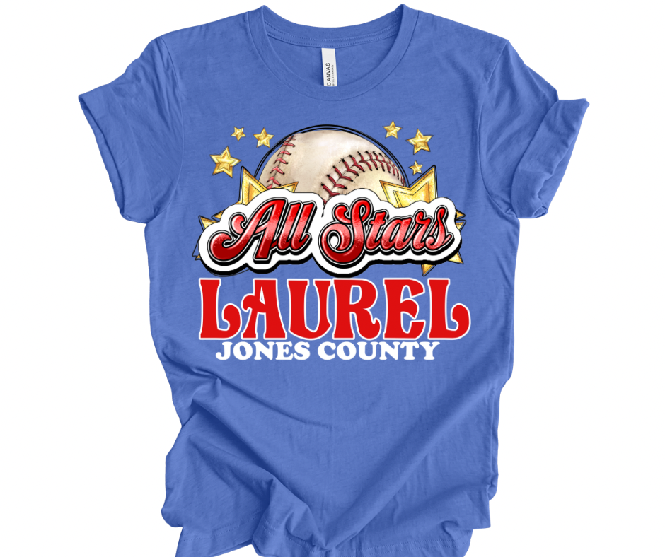 Laurel Jones County All-Stars (FRONT ONLY)