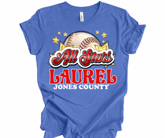 Laurel Jones County All-Stars (FRONT ONLY)