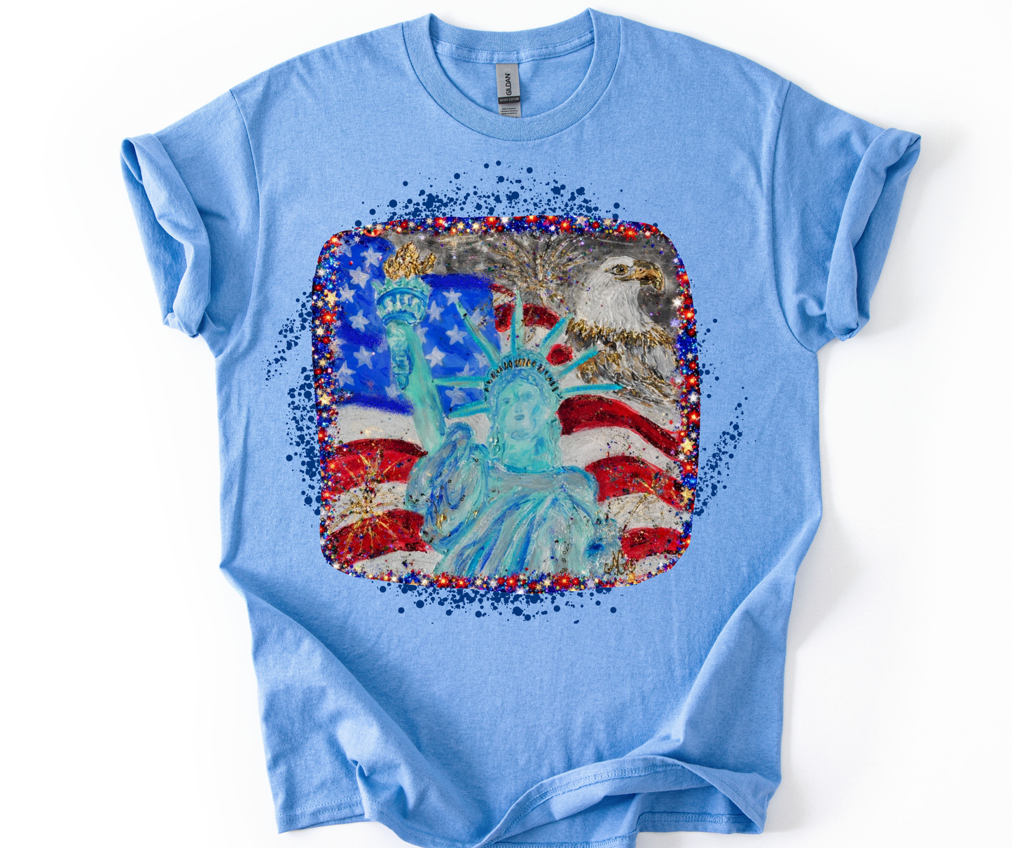 AGA USA Patriotic (Blue Splatter)