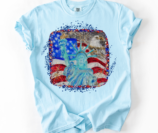 AGA USA Patriotic (Blue Splatter)