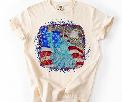 AGA USA Patriotic (Blue Splatter)